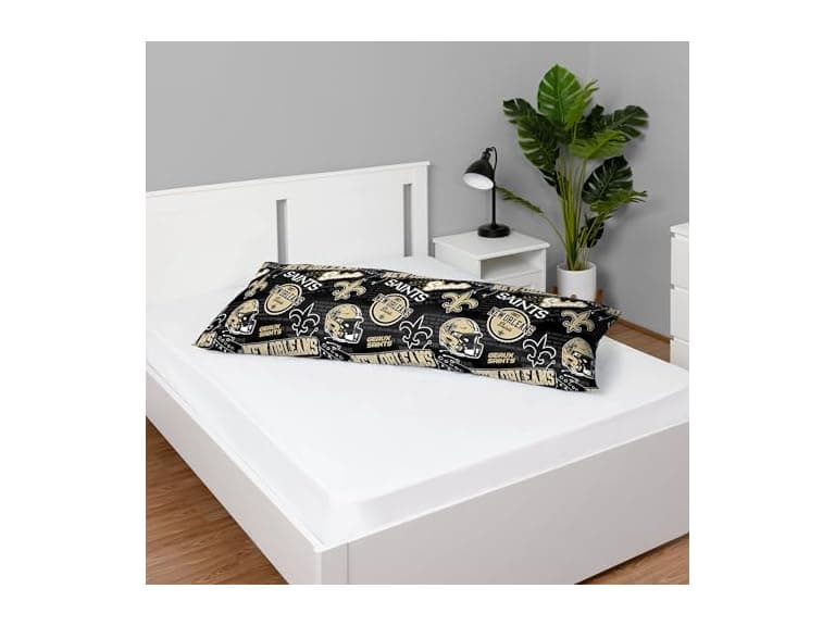 NEW ORLEANS SAINTS Plush Body Pillow - Image 1