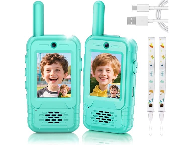 MINIBEAR Video Walkie Talkies for Kids - Image 1