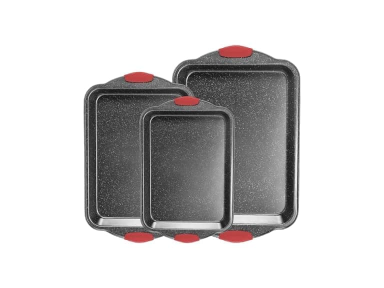 Anveena 3-Piece Nonstick Oven Baking Pans - Image 1