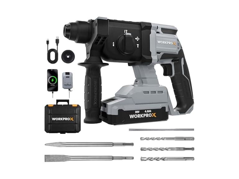 WORKPROX 20V SDS Rotary Hammer - Image 1