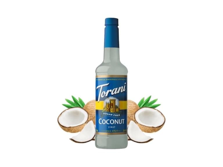 Torani SF Coconut Syrup 25.4oz - Image 1