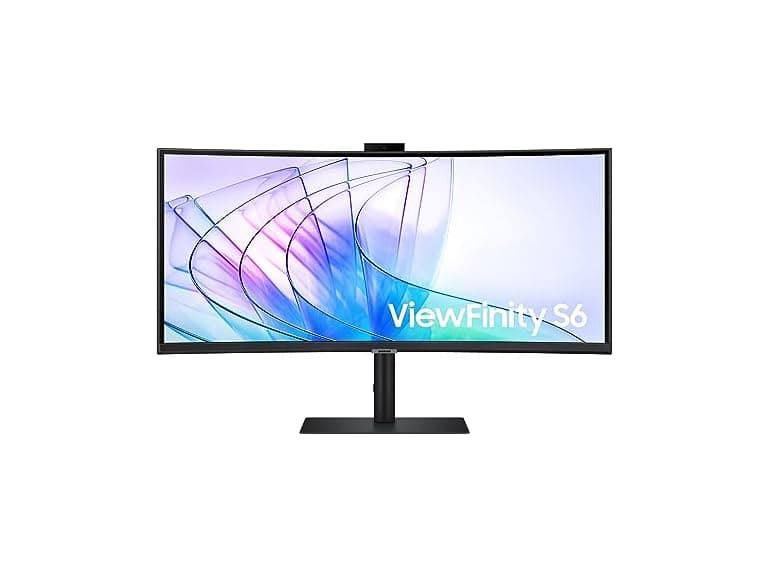 Samsung 34” ViewFinity S65VC UWQHD Curved Monitor - Image 1