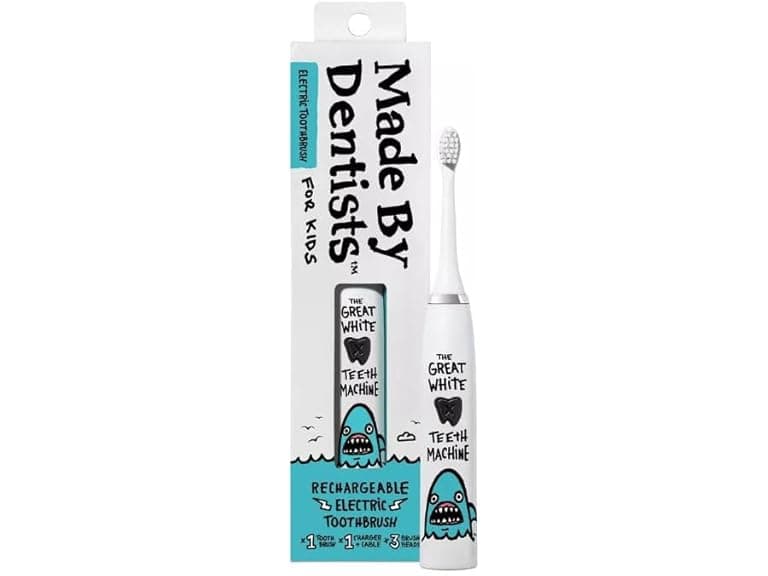 Made by Dentists Kids "Shark" Rechargeable Electric Toot