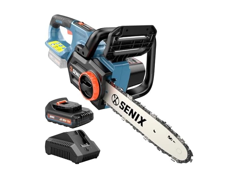 0.73 HP 10" SENIX Cordeless Chainsaw 