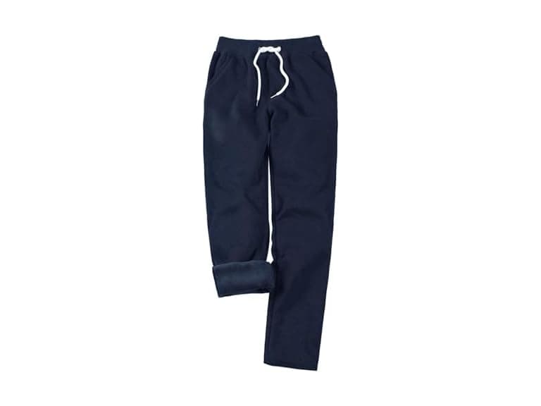 Gihuo Women (M) Sweatpants Fleece Sweatpants Pants - Image 1