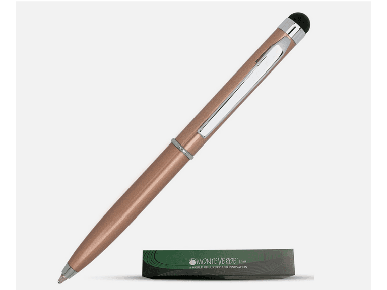 Monteverde USA Poquito Mini Stylus Ballpoint Pen Set, Copper - Image 1