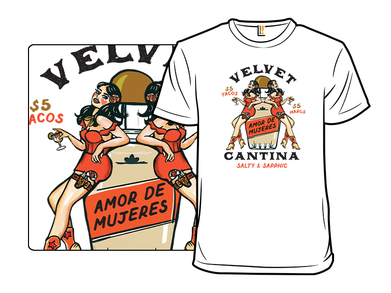 Velvet Cantina Pinup Cowgirls