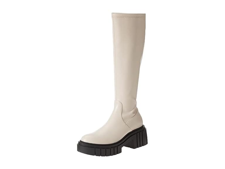 The Drop Women Kennedy Pull Lug Sole Platform Boot