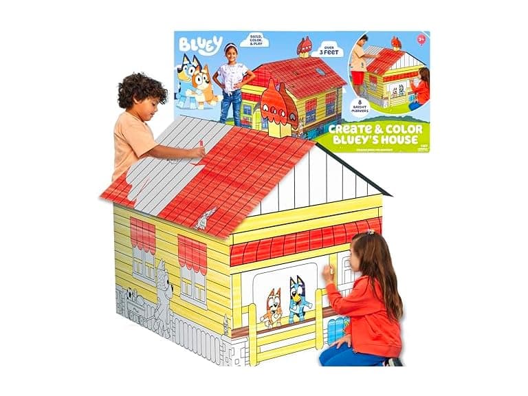 Bluey Create & Color Bluey’s House - Image 1