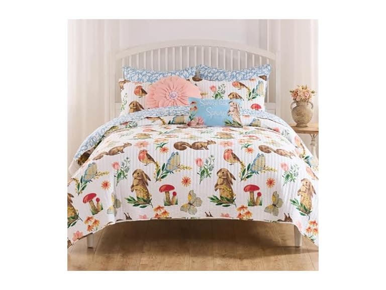 Greenland Home Willow Novelty 2Pc Quilt Set - Image 1