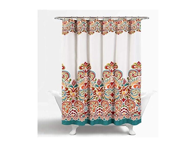 Lush Decor Clara Shower Curtain Single 72" W x 72" L - Image 1