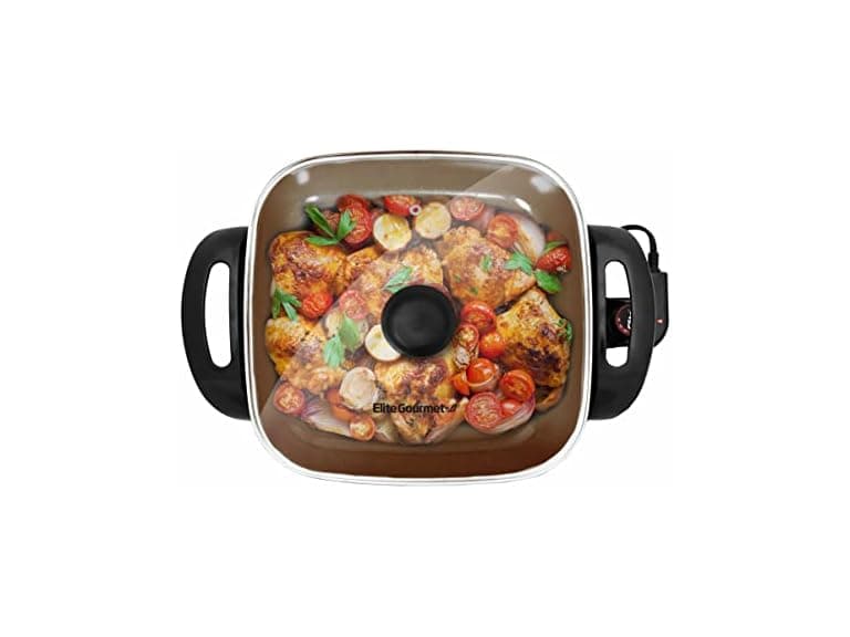 Elite Gourmet Electric Skillet - Image 1