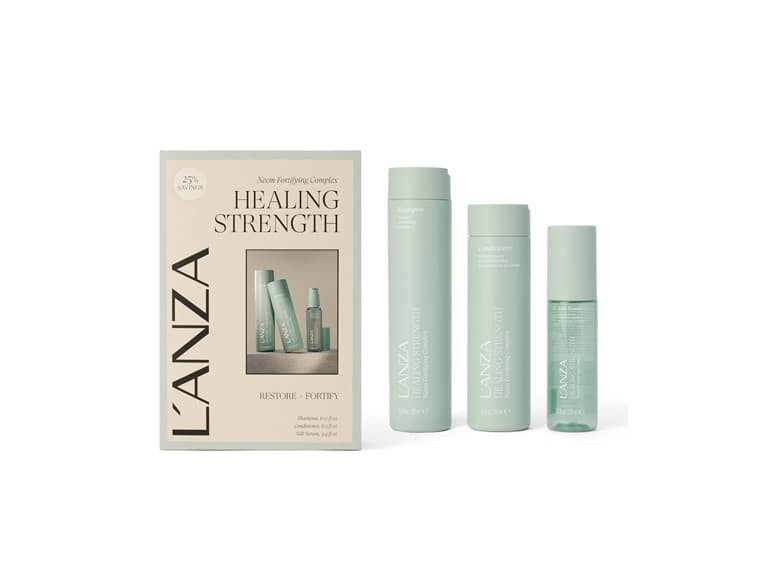 LANZA Healing Strength Serum Shampoo Conditioner - Image 1