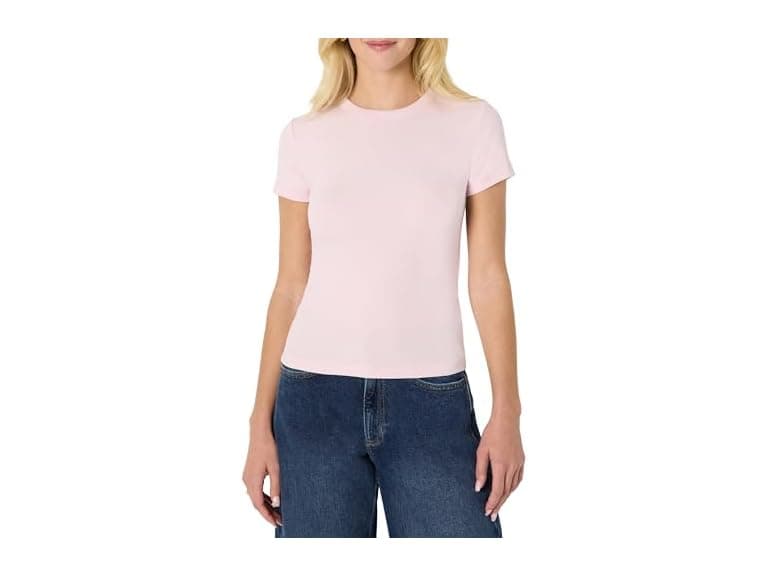 AE Womens SlimFit Stretch Rib SS Tee - Image 1