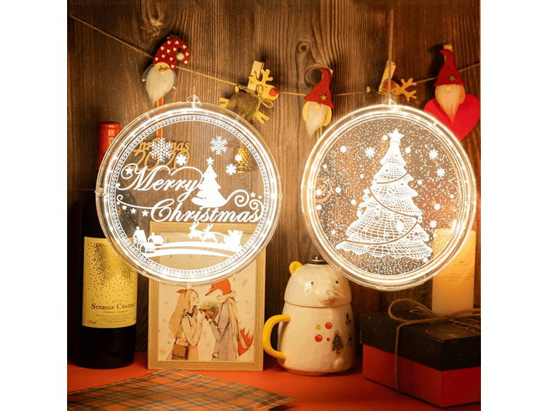 Hakol 3D Large Christmas LED Hanging Lights