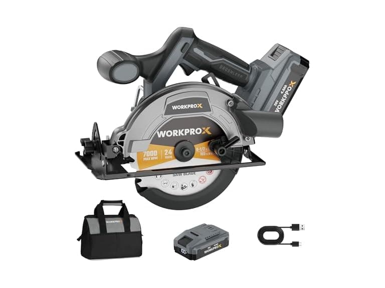 WORKPROX 20V 6-1/2 Circular Saw - Image 1
