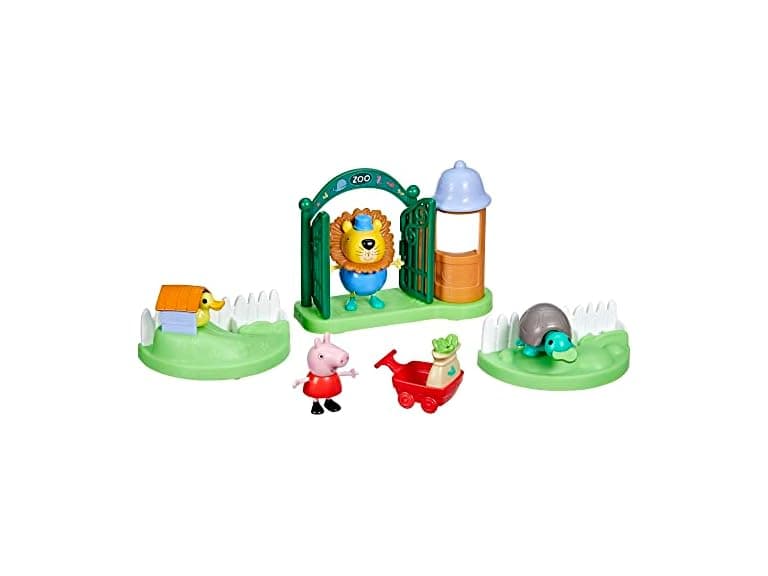 Peppa Pig Toys Peppa's Day at The Zoo Playset - Image 1