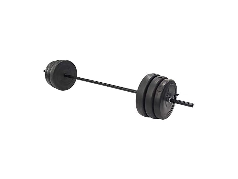 BalanceFrom 100-Pound Barbell Set Includes the Bar and Clips - Image 1