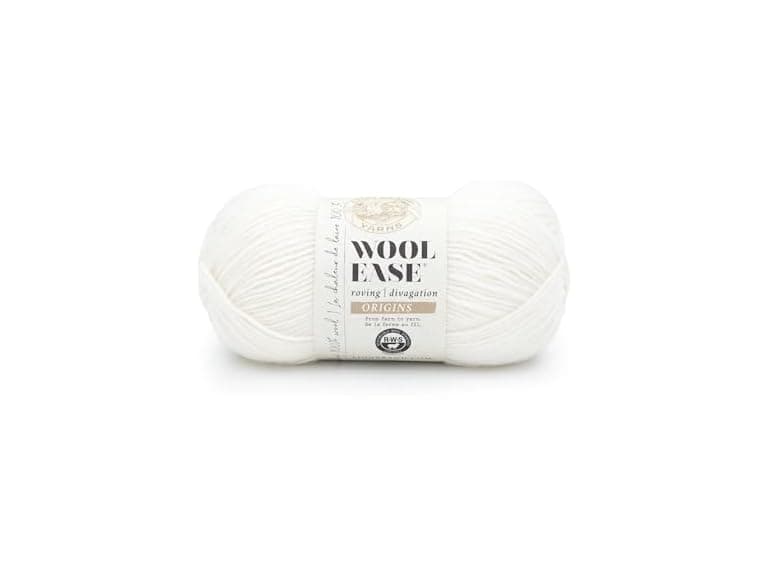 Lion Brand Yarn Wool-Ease Roving Origins, Cream - Image 1
