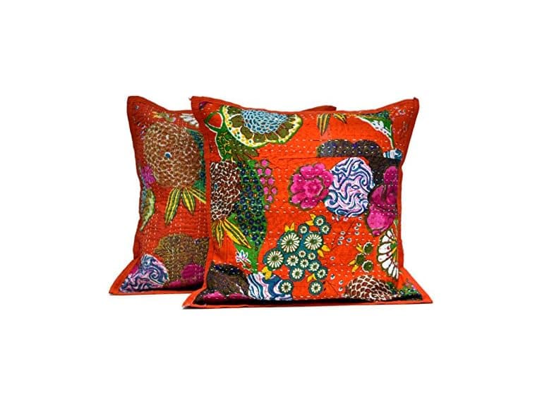 Rastogi Handicrafts Krishna Mart 2 Orange Indian K - Image 1