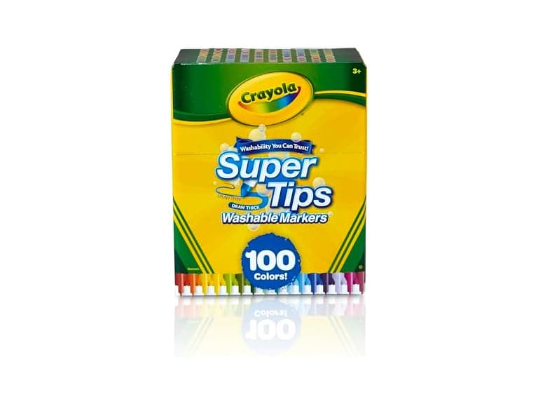 Crayola Super Tips Marker Set (100ct) - Image 1