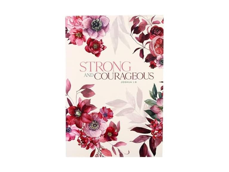 Faithworks Women's Floral Hardcover Journal - Image 1