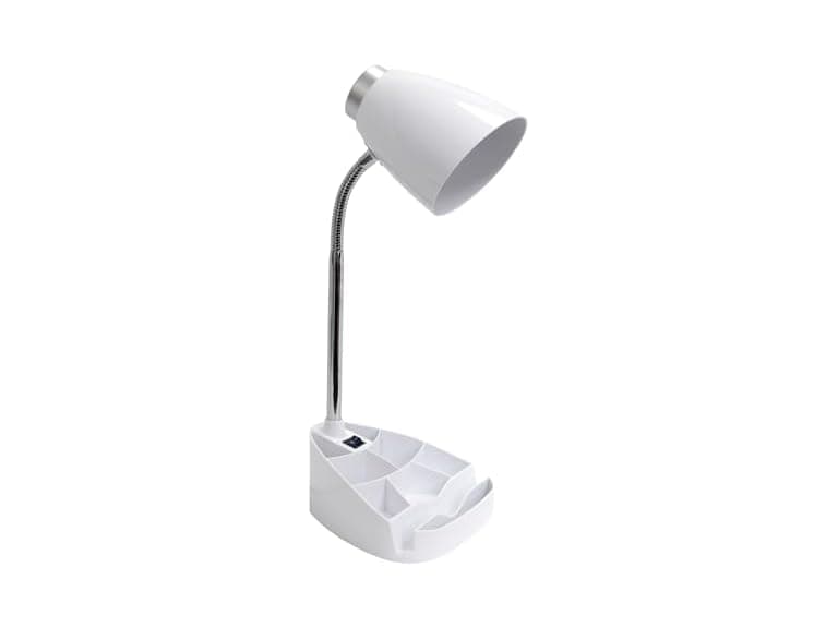 Creekwood Home 18.5" Flexible Lamp White - Image 1