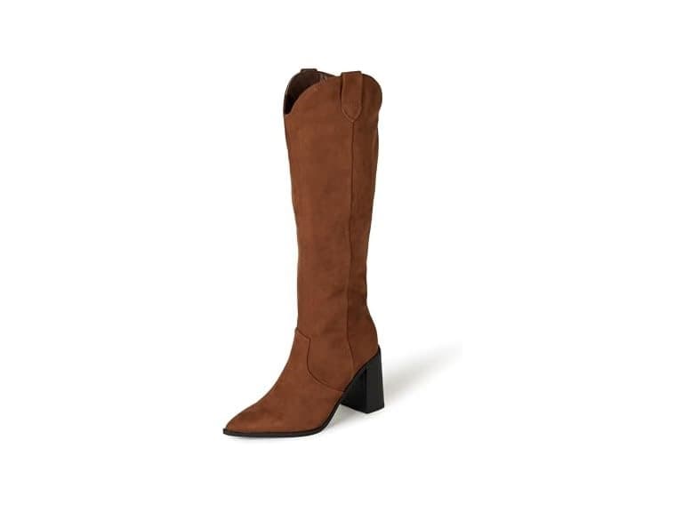 The Drop Women's Cassandra Knee-High Western Boot - Image 1