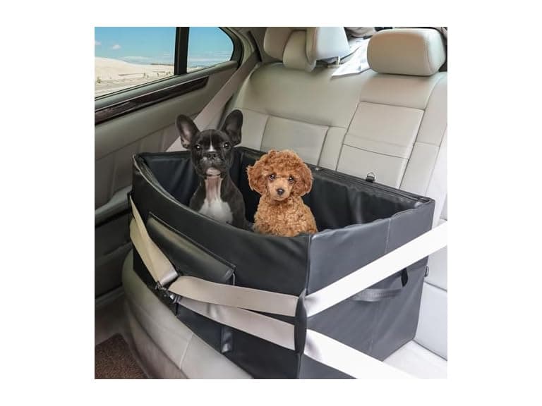 Dog Booster Seat for 2 Small/Medium Dogs - Image 1