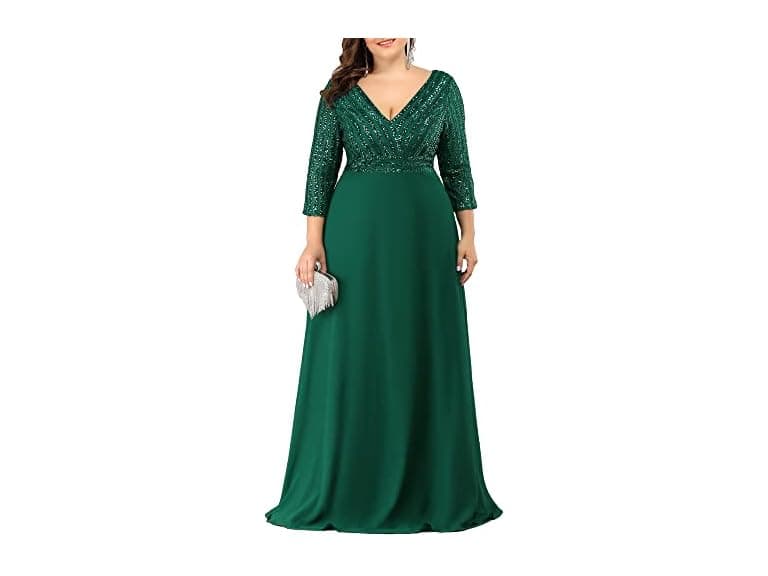Ever-Pretty Women (14) Chiffon Formal Sequin Dress - Image 1