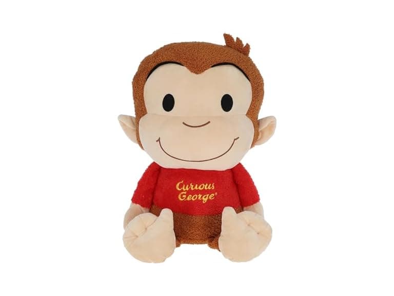 Curious George Cuteeze Stuffed Animal Plush Toy Monkey  - Image 1