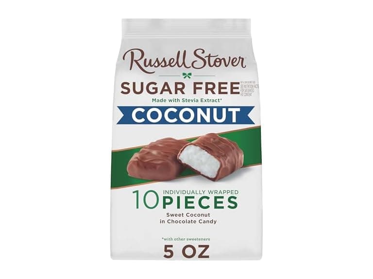 Russell Stover SF Coconut in Choc 5oz - Image 1