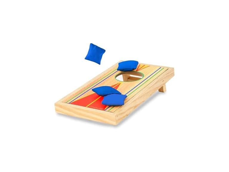 Kikkerland Desktop Cornhold Bean Bag Game - Image 1