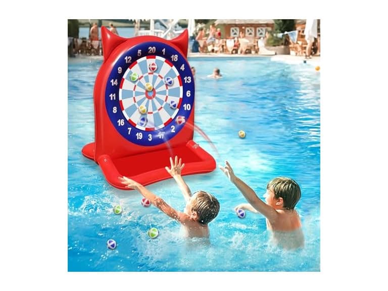 47" Inflatable Dart Board Pool Toy - Image 1