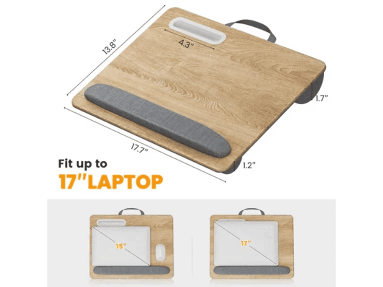 Flycity Cushioned Laptop Lap Desk- 17" - Image 1