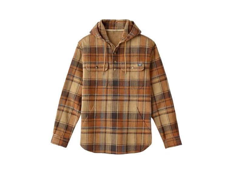 Field & Stream (L & XL) Mens Raghorn Flannel Hoodie - Image 1