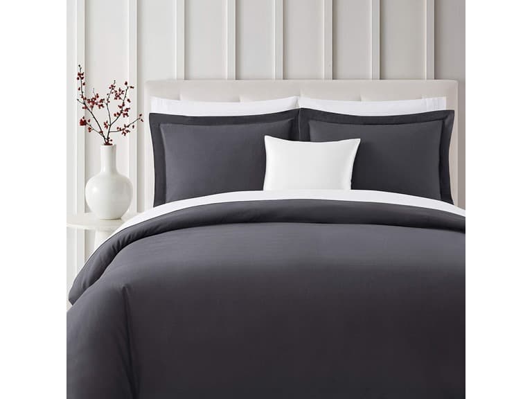 Cotton Flannel 3-Piece Duvet Cover Set - Image 1