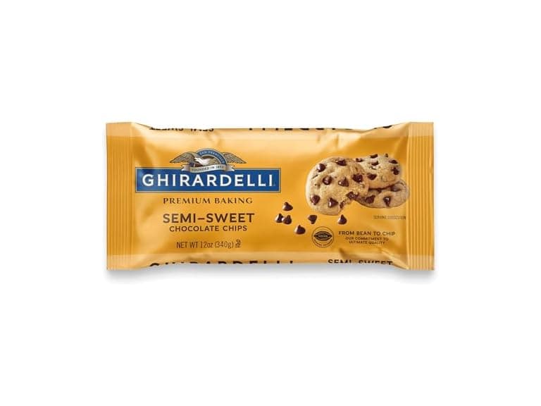 Ghirardelli Baking Chips Semi Sweet 12oz - Image 1