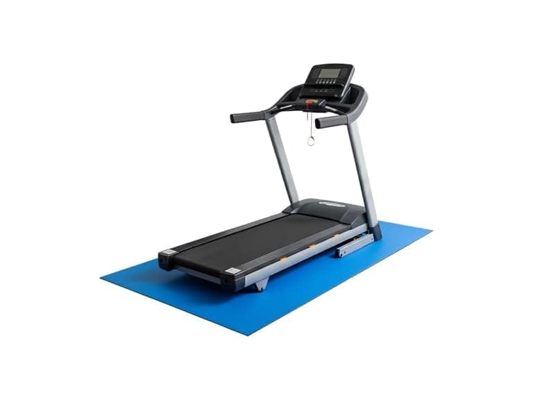 Rubber-Cal TFS-124 Treadmill Mat - Blue - Image 1