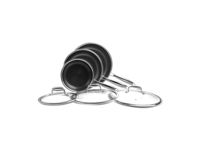 3 Nonstick Frying Pan Set - Image 1