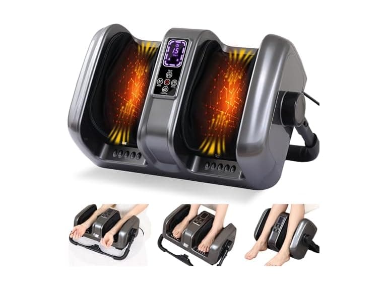 Foot Massager w/ Heat & Deep Kneading - Image 1