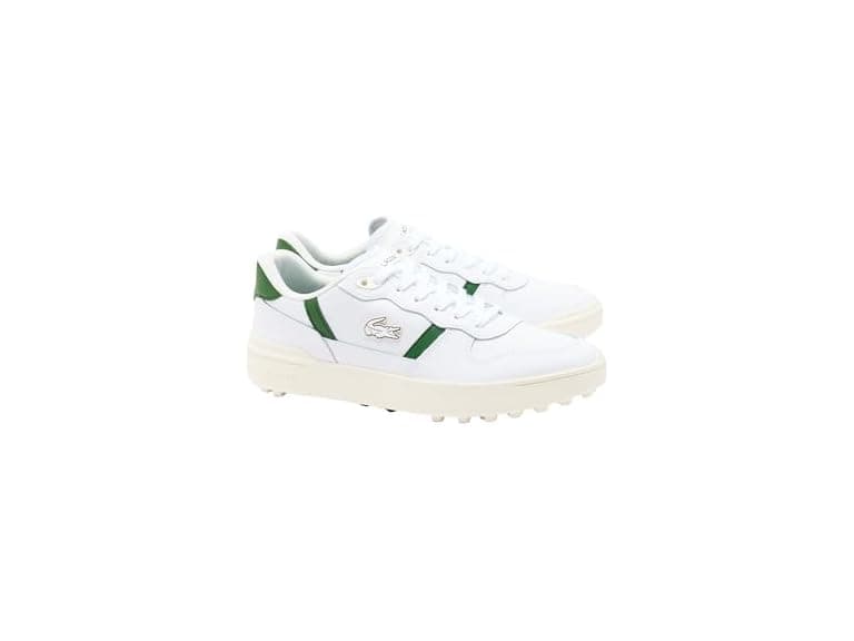 Lacoste Men's T-Clip Golf Leather Golf Shoes - Image 1