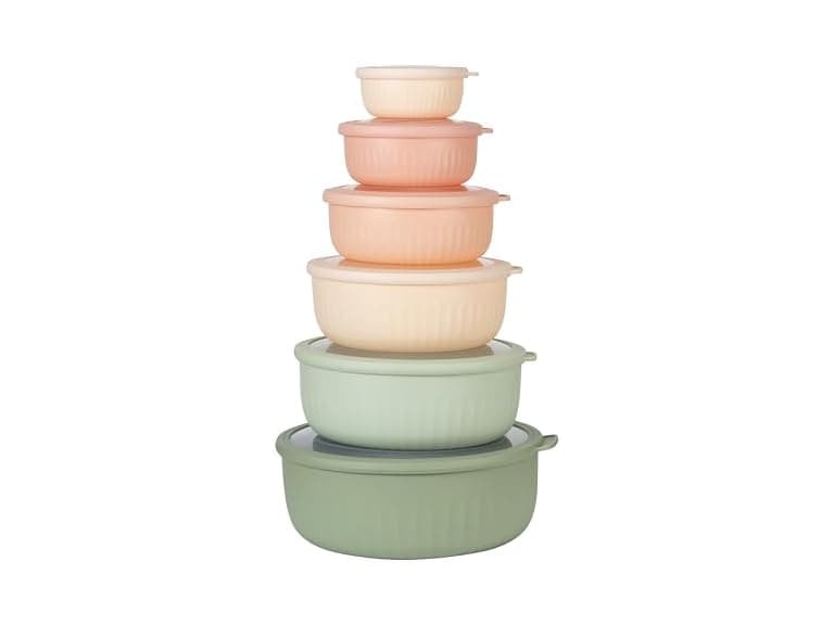 COOK WITH COLOR Prep Bowls with Lids - Image 1