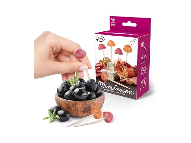 Genuine Fred MUNCHROOMS Mushroom Party Picks - Image 1