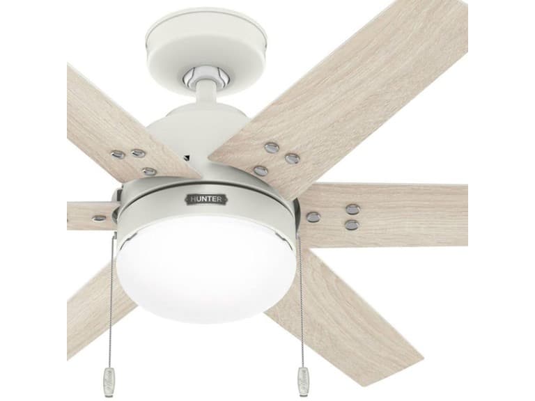 Hunter Fan 44" Neutral White Ceiling Fan - Image 1
