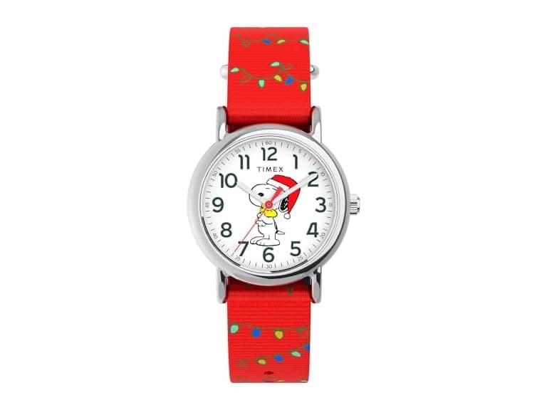 Timex Peanuts Weekender 31mm Red Strap - Image 1