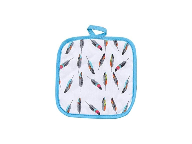 Paseo Road Tossed Feather Pot Holders Kitchen - Image 1
