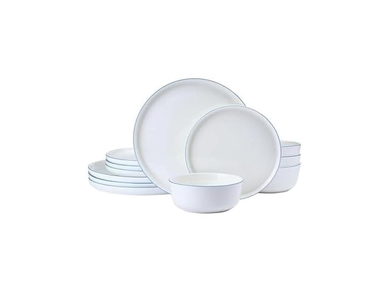 Mikasa 12 Piece Bone China Dinnerware Set - Image 1