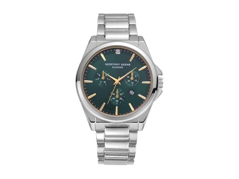 Geoffrey Beene Men Green Dial Watch - Image 1