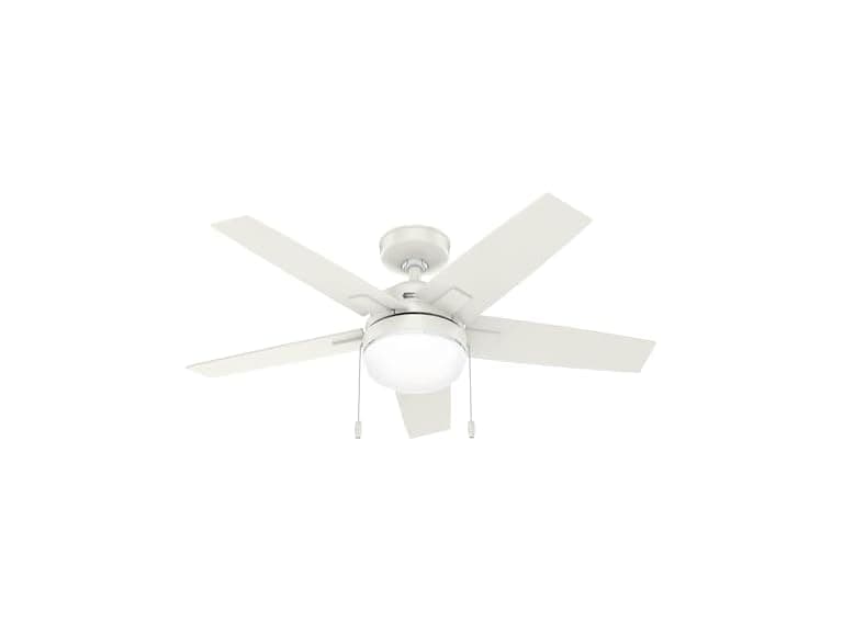 Hunter Fan CC51934-A 44" White Ceiling Fan - Image 1